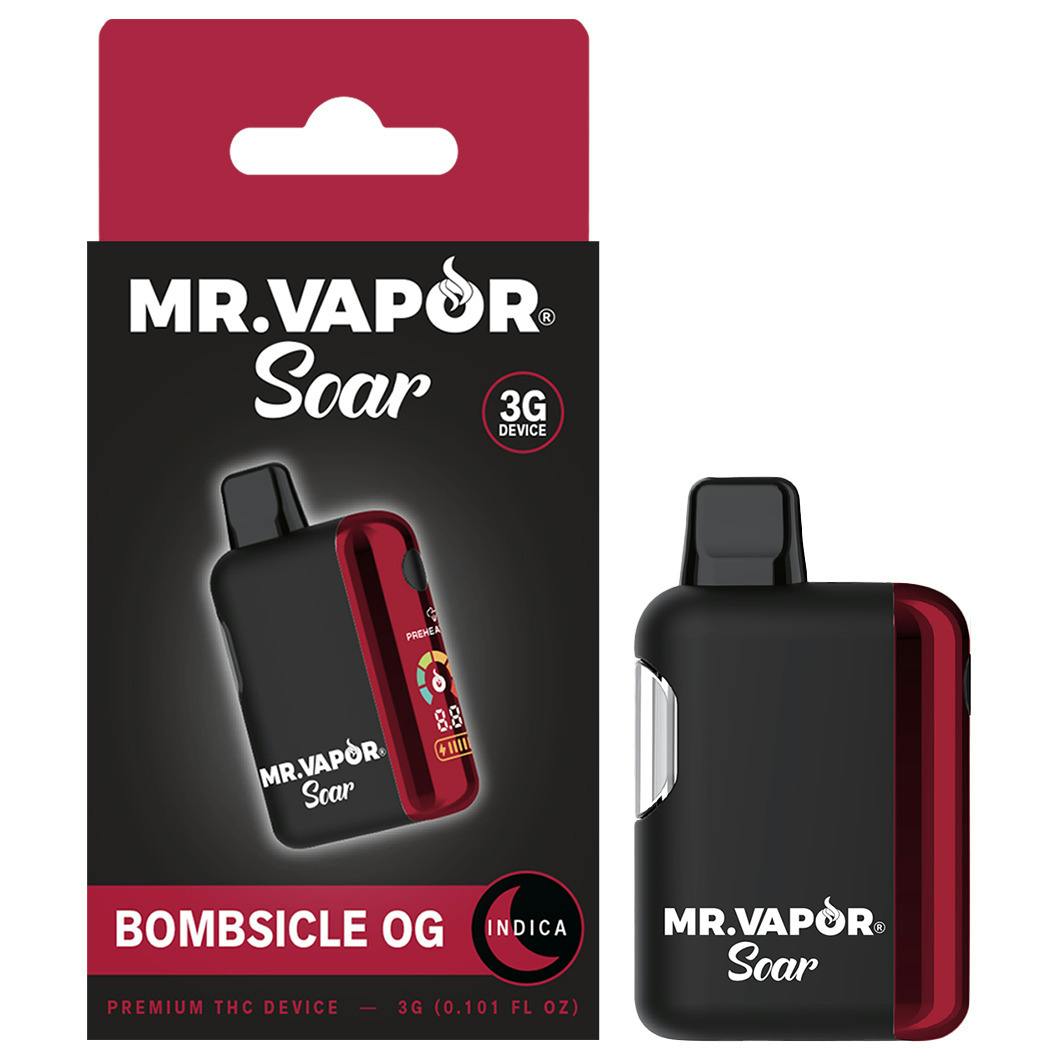 Mr. Vapor Bombsicle 3g Disposable Vape Rec