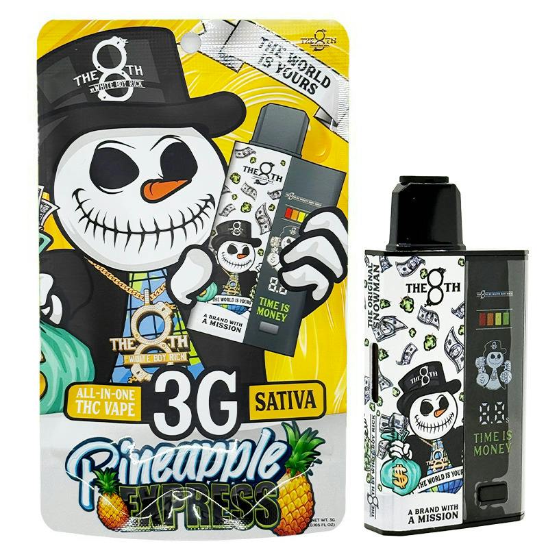 The 8th By White Boy Rick Pineapple Express All-in-One Vape Rec