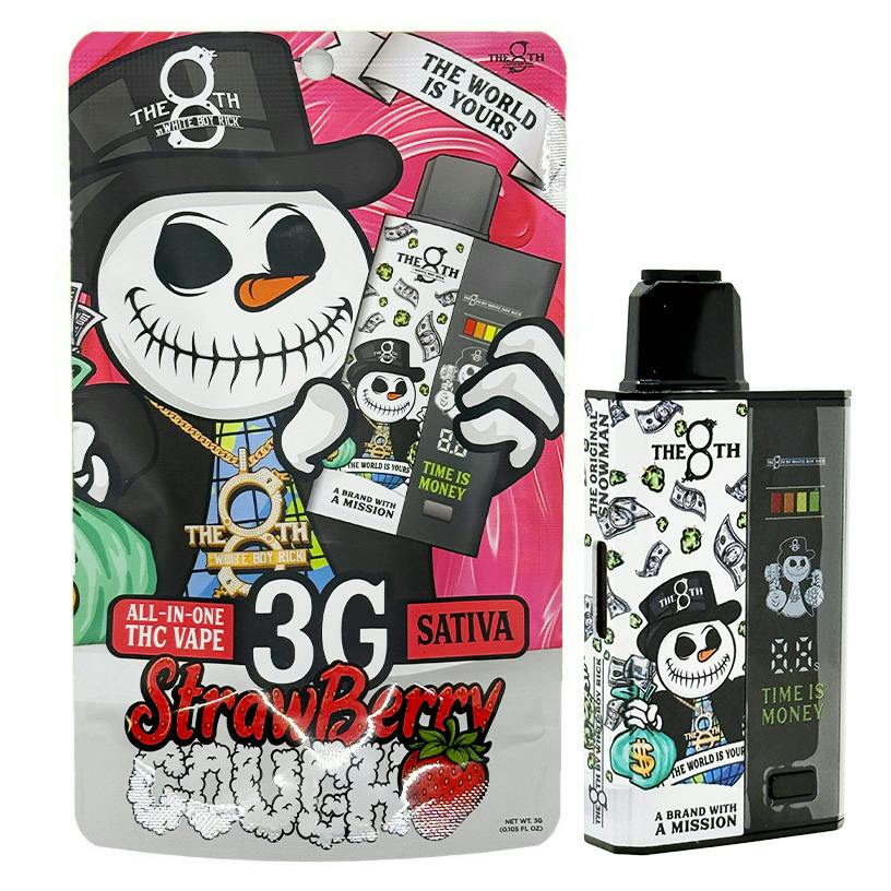 The 8th By White Boy Rick Strawberry Cough All-in-One Vape Rec