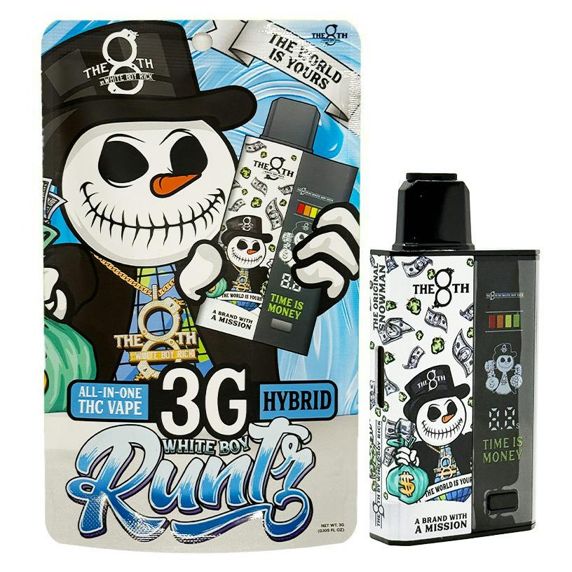The 8th By White Boy Rick White Boy Runtz All-in-One Vape Rec
