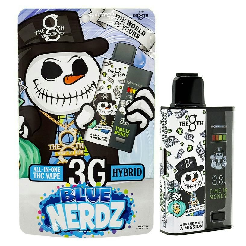 The 8th By White Boy Rick Blue Nerdz All-in-One Vape Rec