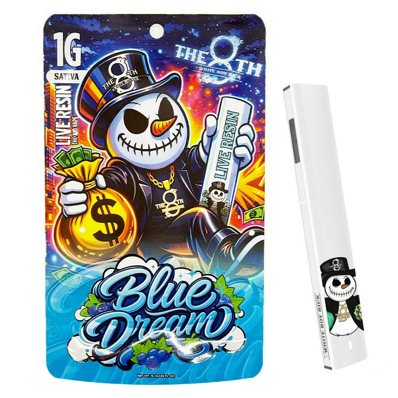 The 8th by White Boy Rick Blue Dream All-In-One Vape Rec