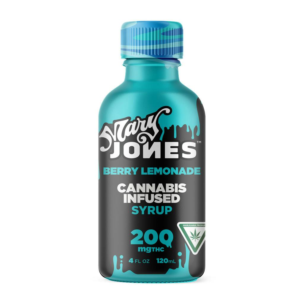 Mary Jones Berry Lemonade Syrup 200mg Rec