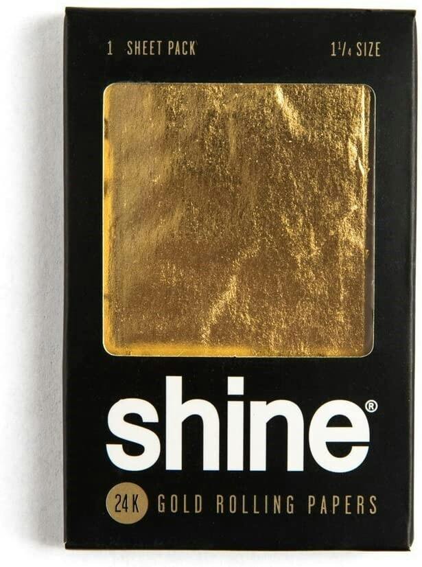 24K GOLD 1 1/4 SIZE PAPER (1 SHEET)