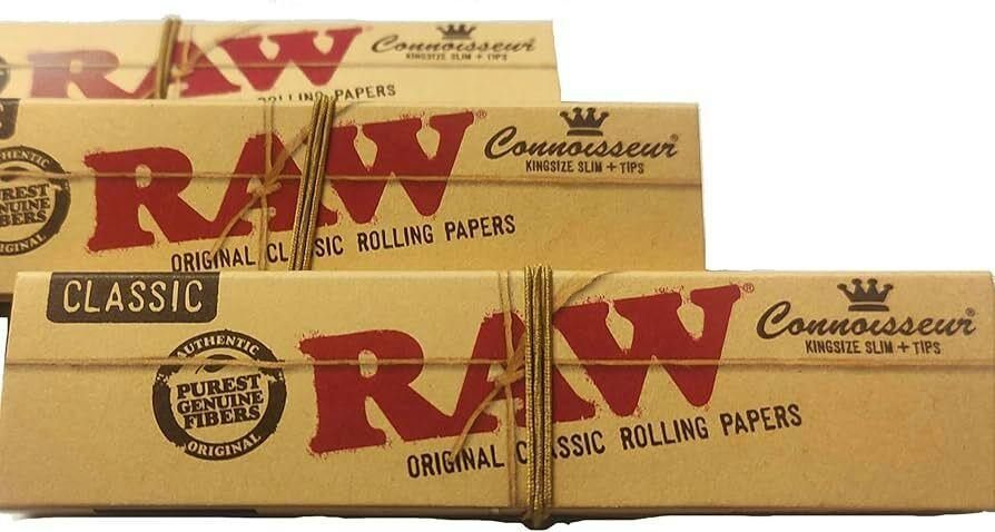 CONNOISSEUR KING SIZE ROLLING PAPERS WITH TIPS