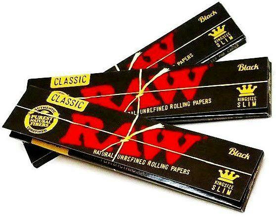BLACK CLASSIC KING SIZE SLIM PAPERS