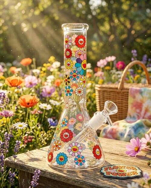 PetalPop Beaker Bong - One Size