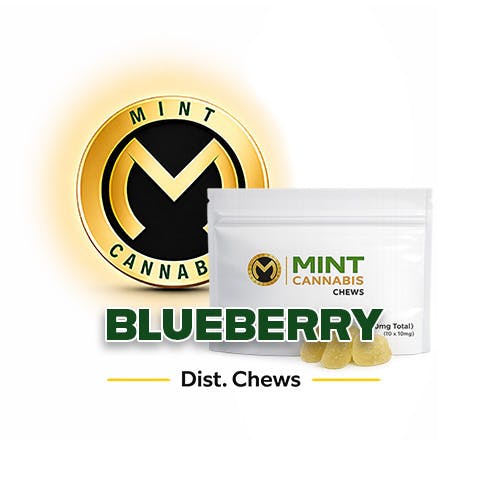 Mint Cannabis - Distillate Chews - Blueberry