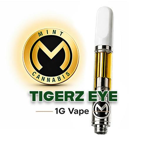 Mint Cannabis Premium - 1.0g CO2 Vaporizer - Tigerz Eye