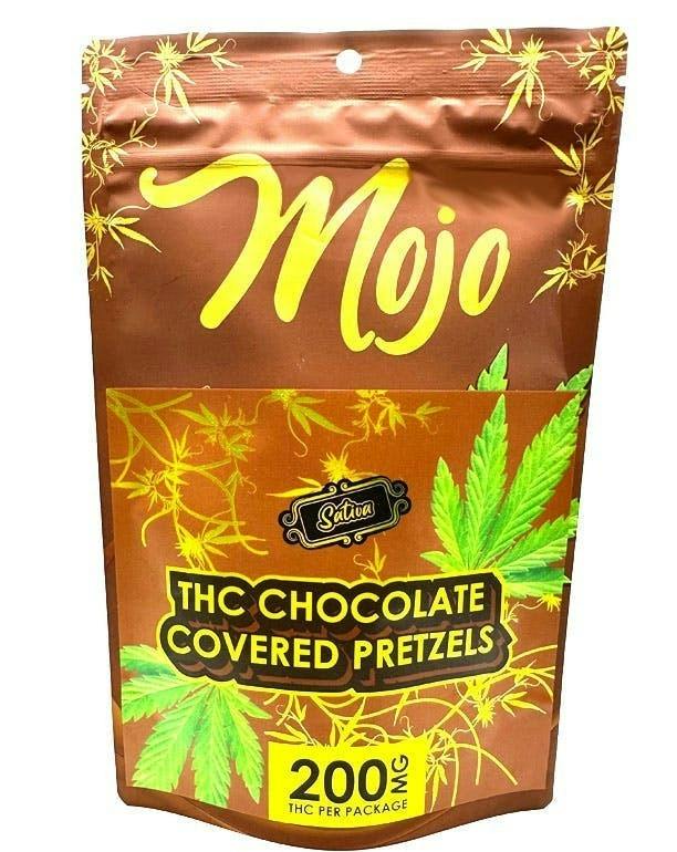 Mojo | Chocolate Covered Pretzels | 200mg | Edibles