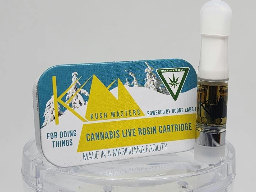 Kush Masters | Snow G | 0.5g | Rosin Cartridge