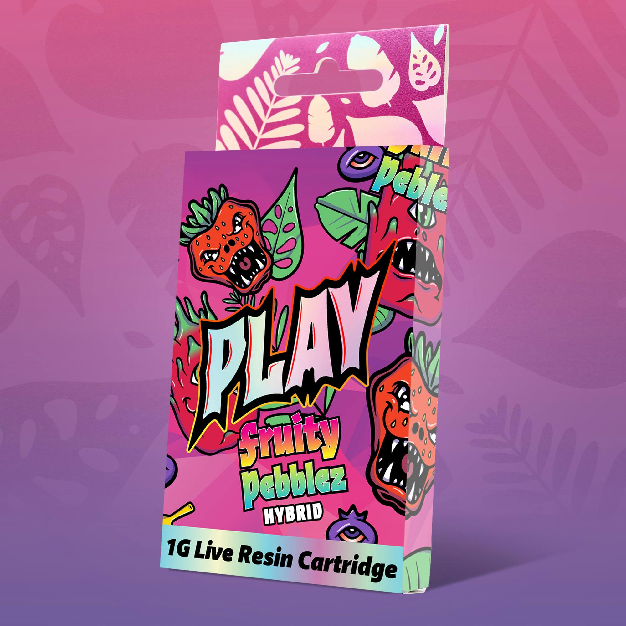 Play | Fruity Pebblez | 1g | Live Resin Cartridge by Play Michigan