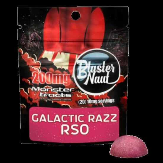 Monster Xtracts | Galactic Razz | 200mg | Single RSO Gummy