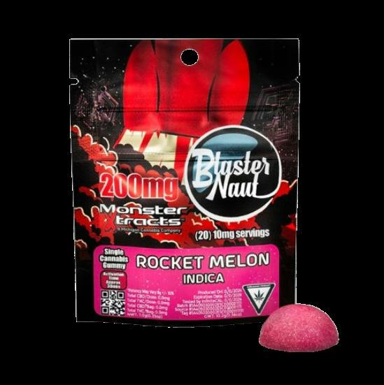 Monster Xtracts | Rocket Melon | Blaster Naut | 200mg | Single Gummy
