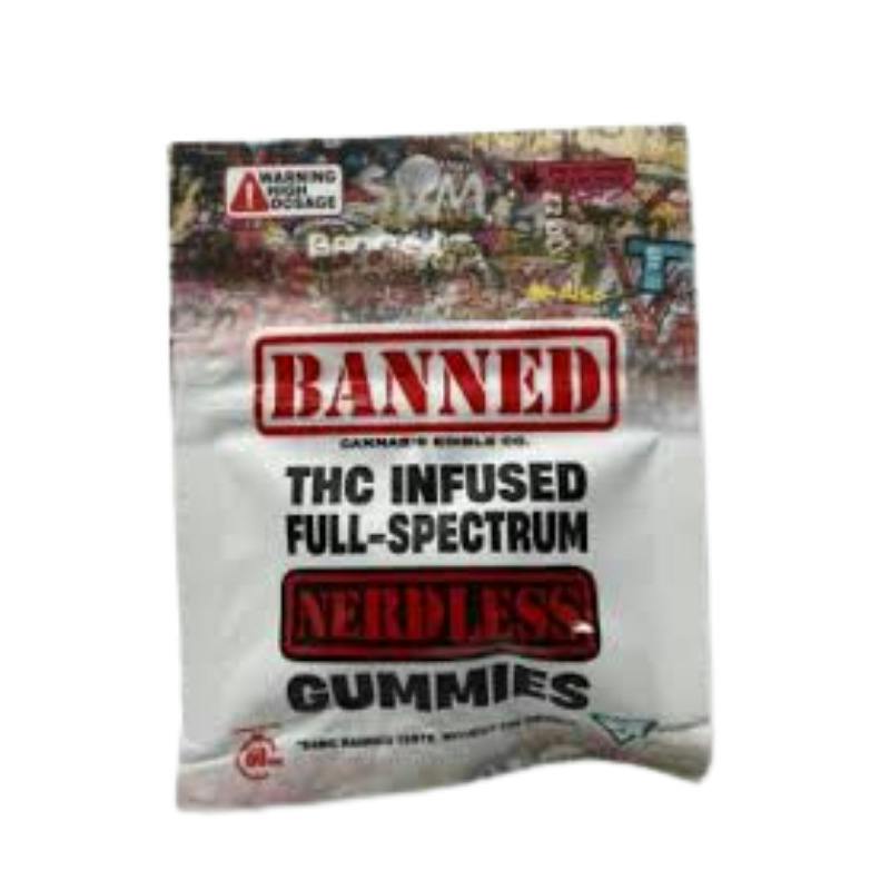 Banned | Lemonade | 200mg | Nerdless Gummies