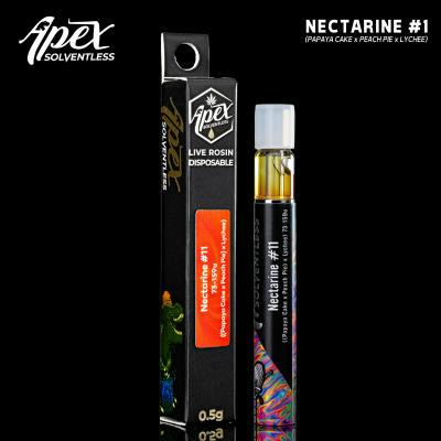 Apex | Nectarine | 0.5g | Live Rosin Disposable