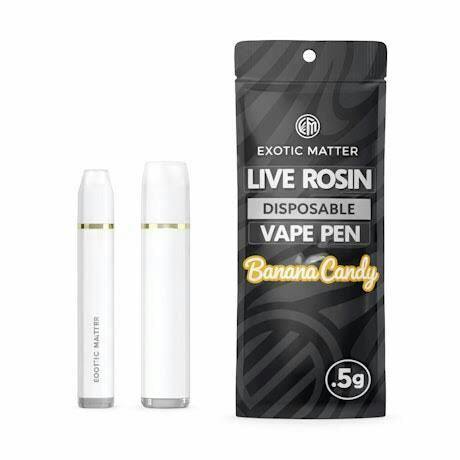 Banana Candy | Live Rosin Disposable | 0.5g