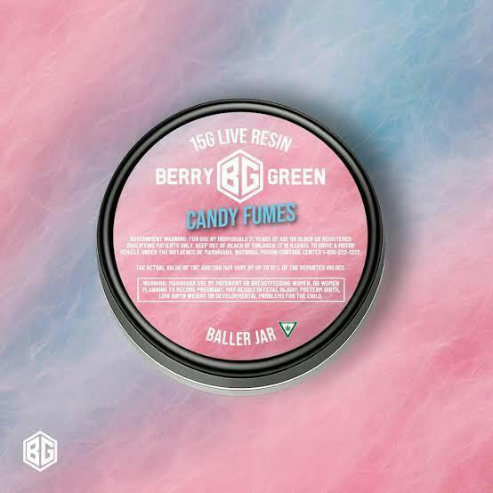Berry Green | Candy Fumez | 15g | Live Resin