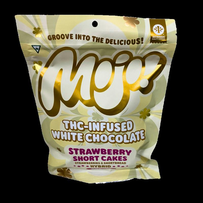 Mojo | Strawberry Short Cakes White Chocolate | 200mg | Edibles