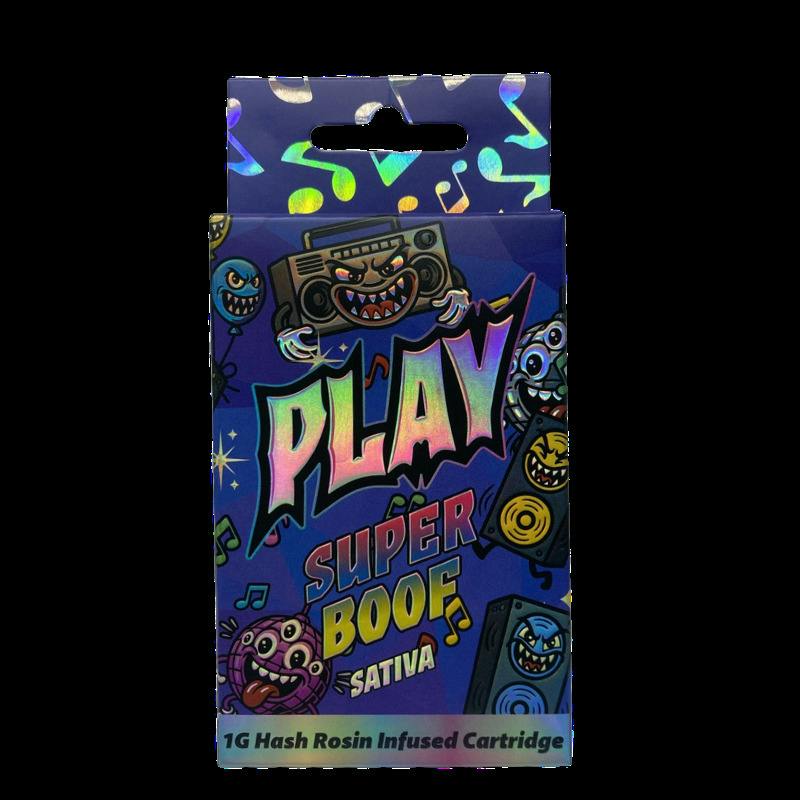 Play | Super Boof | 1g | Rosin Infused Distillate | Cartridge