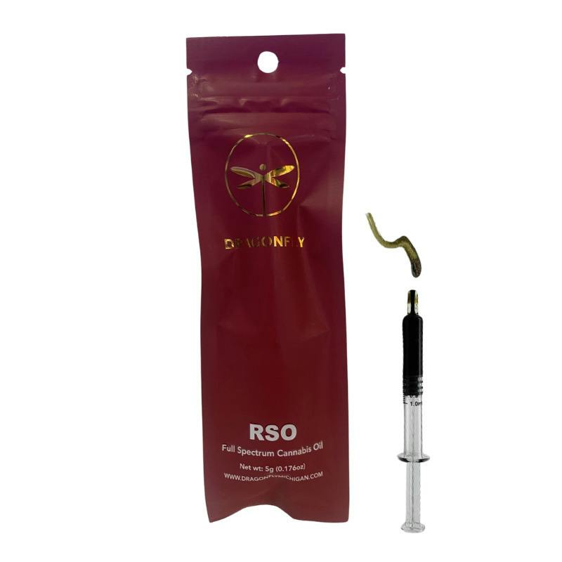 Dragonfly | Zangria | 5g | Full Spectrum Oil | RSO | Syringe