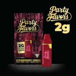 Party Favors | Strawberry Cough | 2g | Disposable