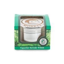 Green Monkey | 63mm Capuchin Grinder | Silver