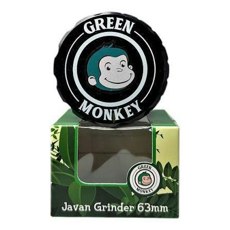 Green Monkey | 63mm Capuchin Grinder | Black