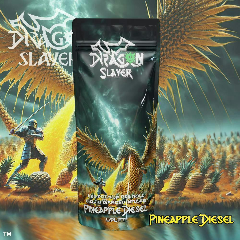 Dragon Slayer | Pineapple Diesel | 1.2g | Infused Pre-Roll