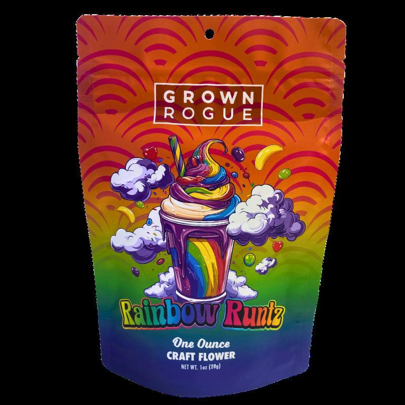 Grown Rogue | Rainbow Runtz | 28g | Pre-Pack Flower