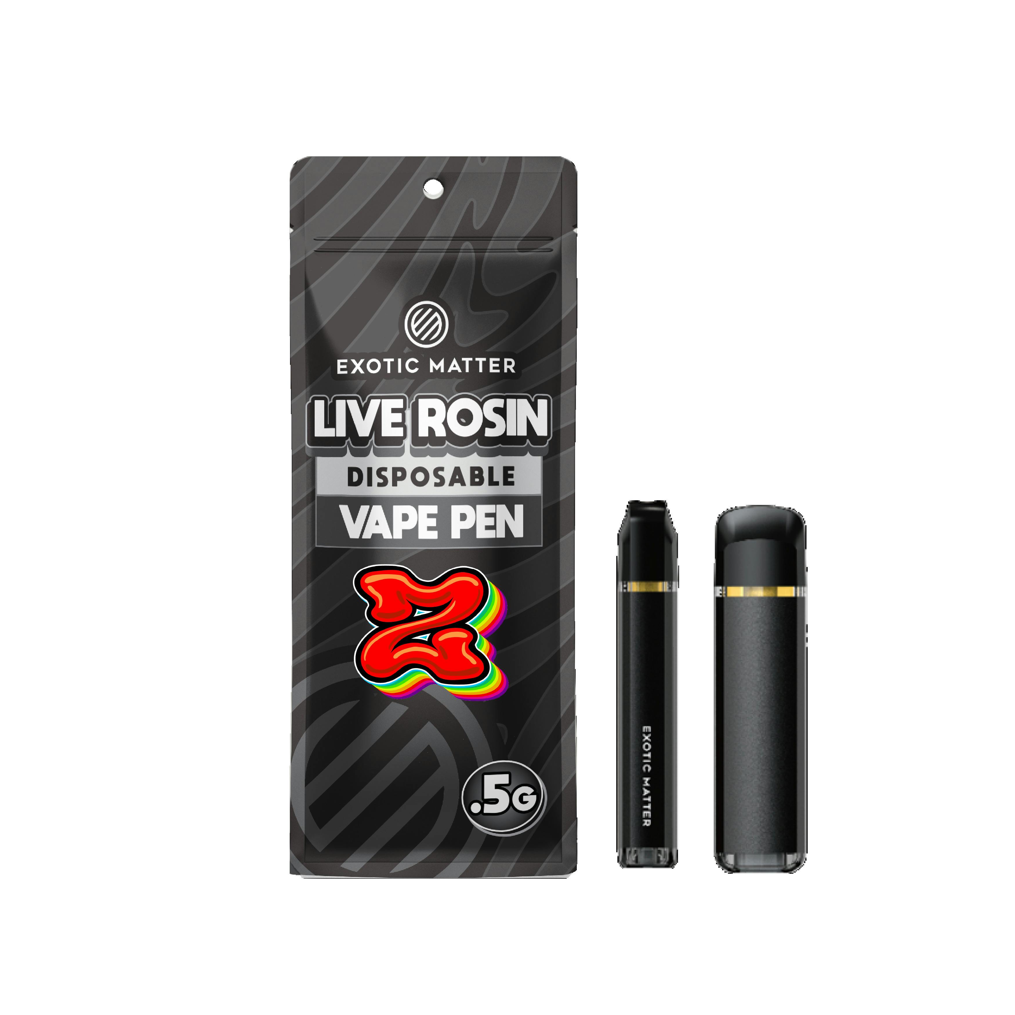Z | Live Rosin Disposable | 0.5g