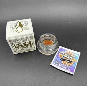 Five Star Extracts | Satsuma Sherb | 1g | Nug Run Sugar Sauce