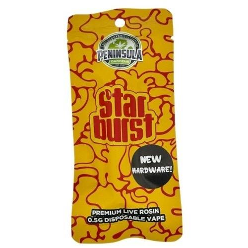 Peninsula Gardens | Starburst | .05g | Rosin Disposable