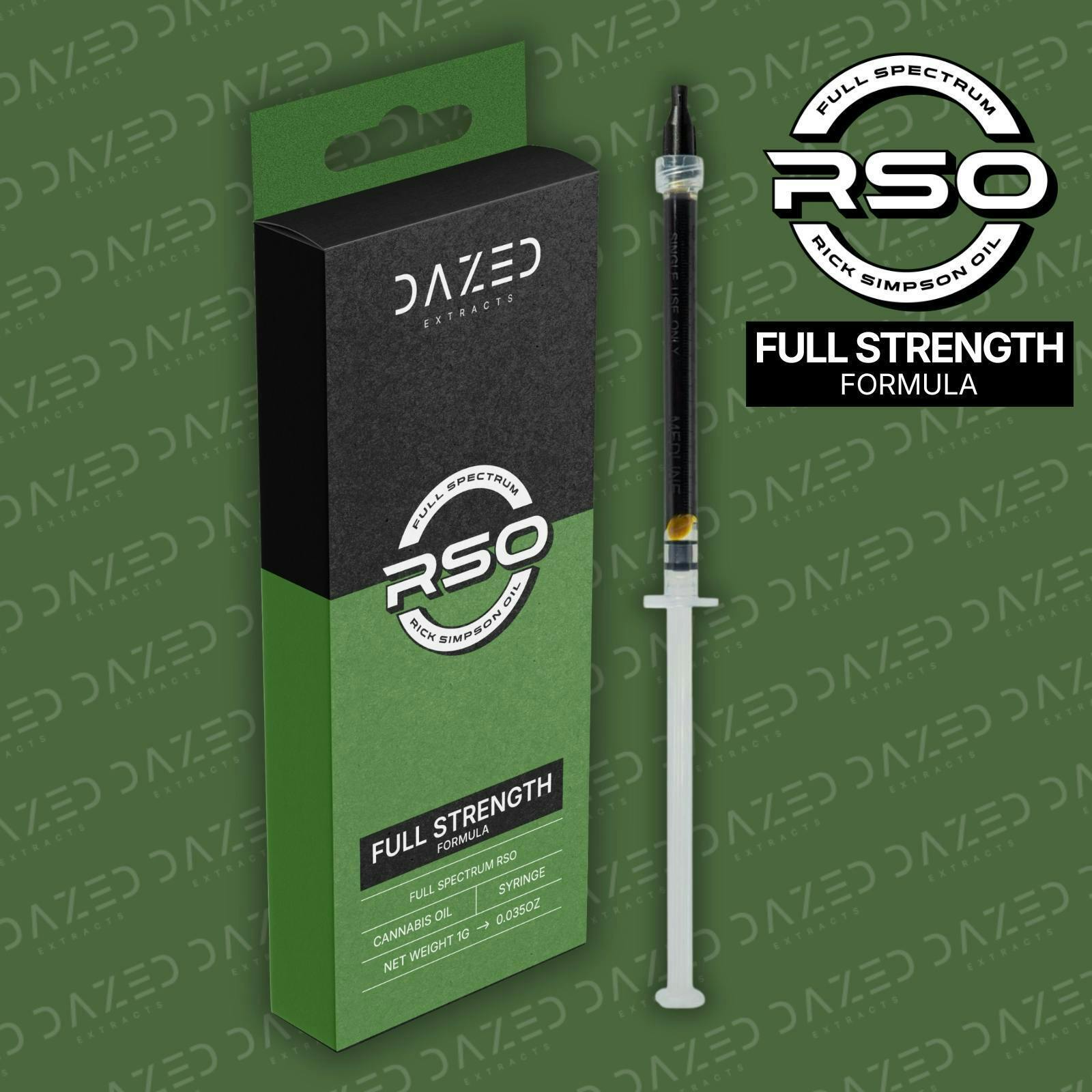 Dazed | Full Strength | 1g | RSO