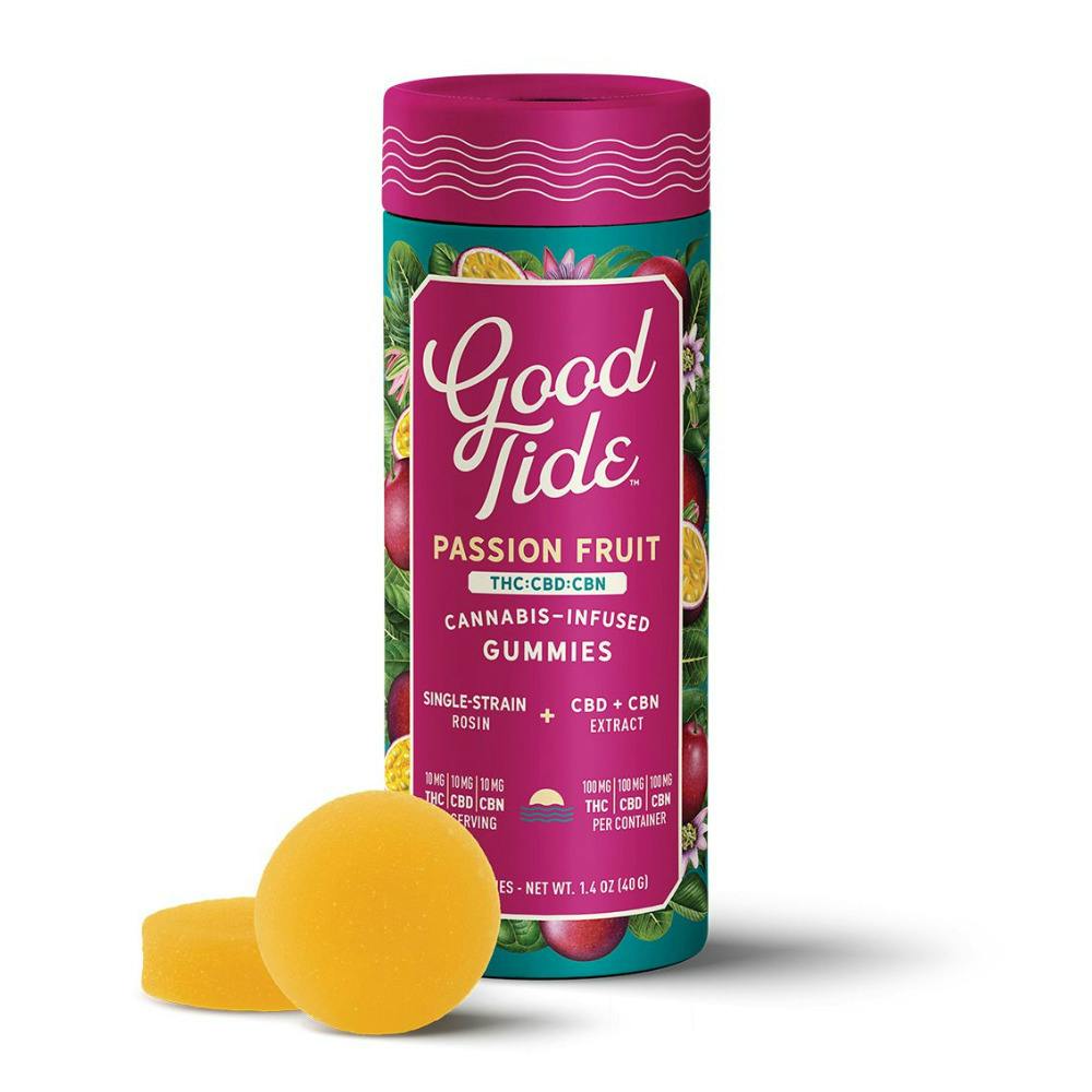 Good Tide | Passionfruit | Gummy | Live Rosin | 10pk