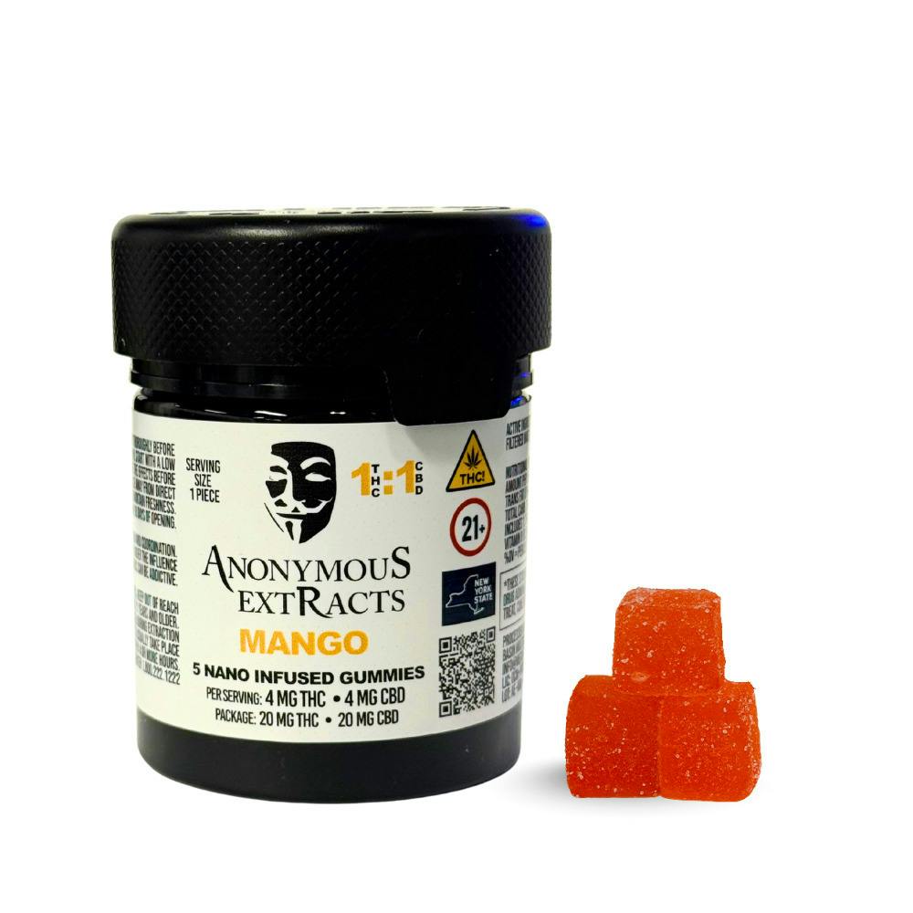 Anonymous Extracts | Creative: Mango | Gummies | 5pk