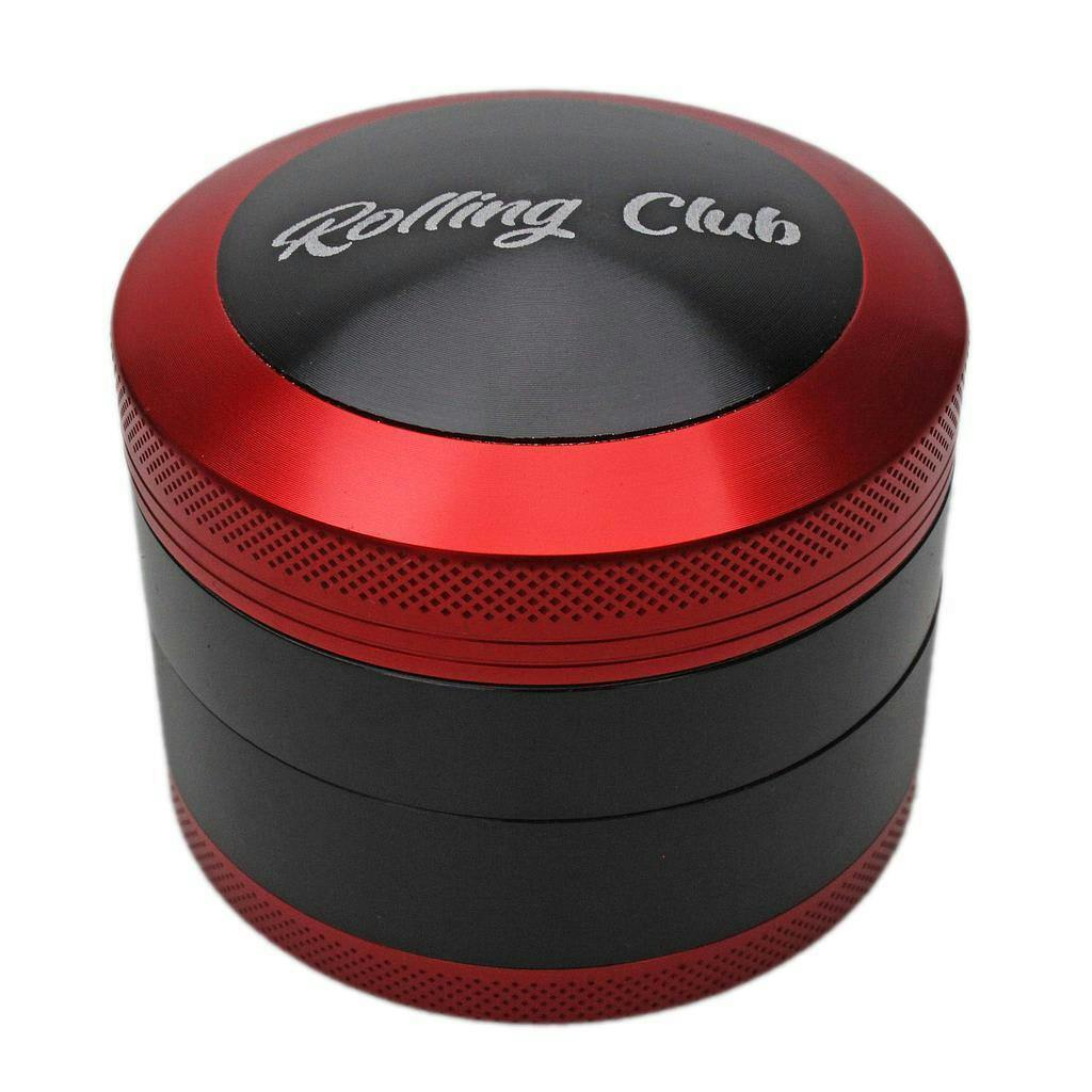Rolling Club 2.5" 4pc grinder - Red