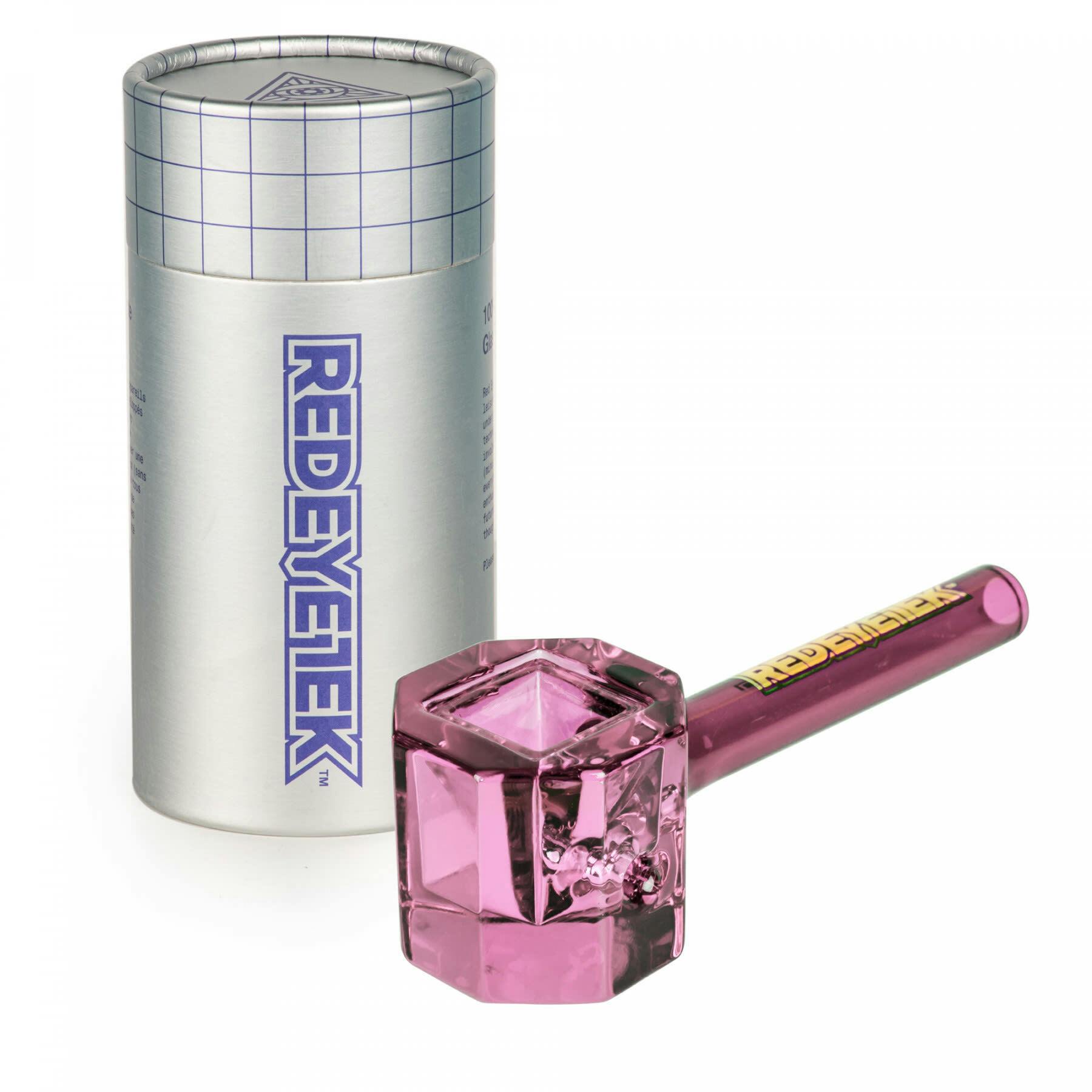 RedEyeTek Infinity Bowl Octagon Hand Pipe - Pink