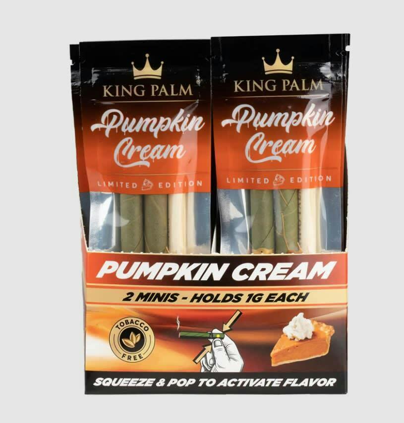 King Palm Mini PreRoll Cones Pumpkin Cream