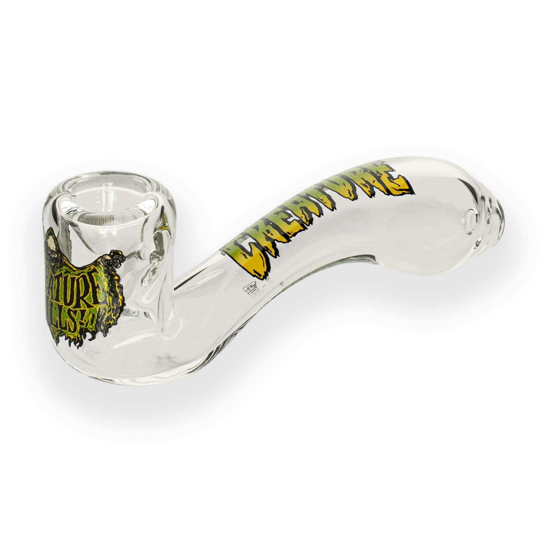 5.5" Reaper Kills Sherlock Hand Pipe Clear