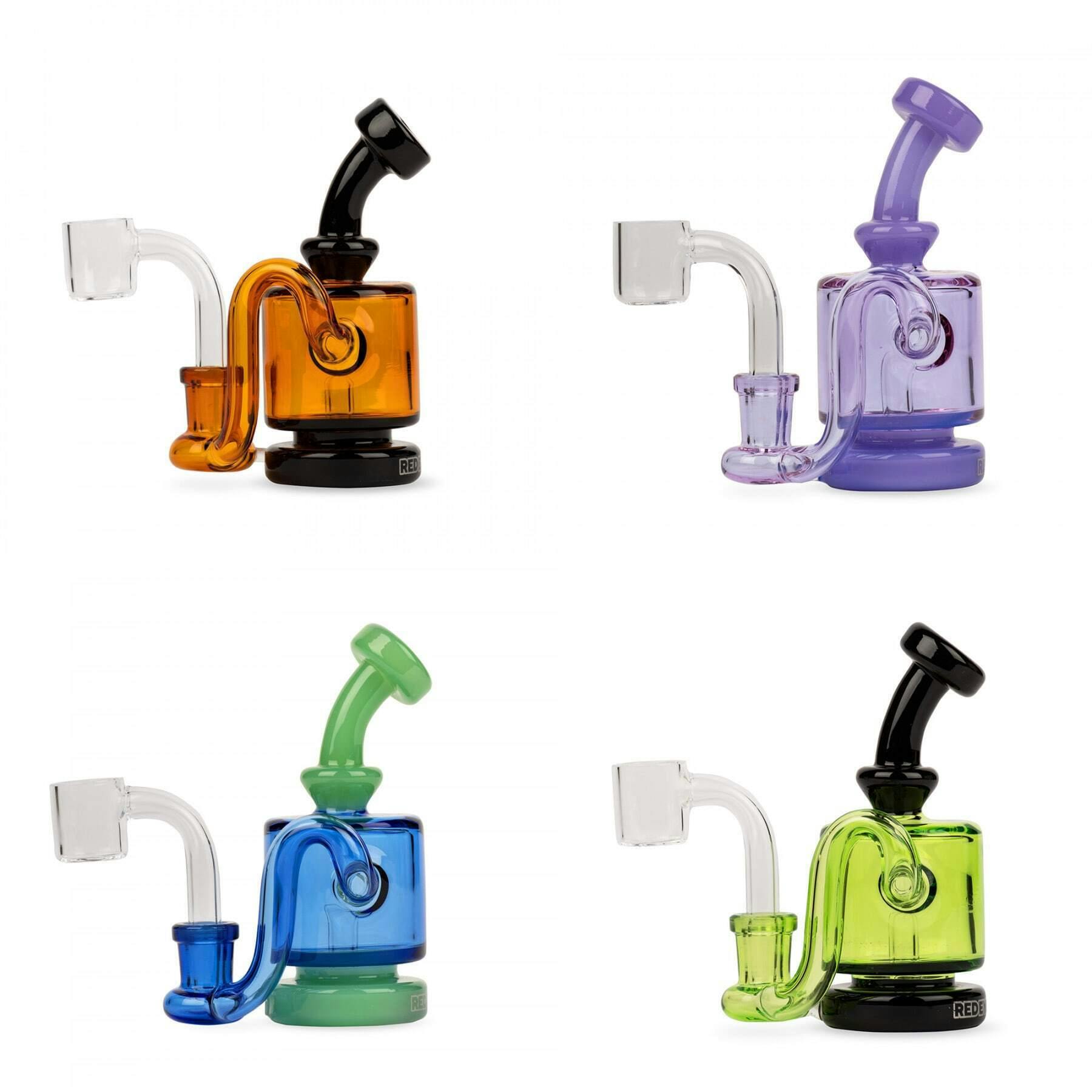 Red Eye Glass 4.25" Mini Rig Assorted Colours