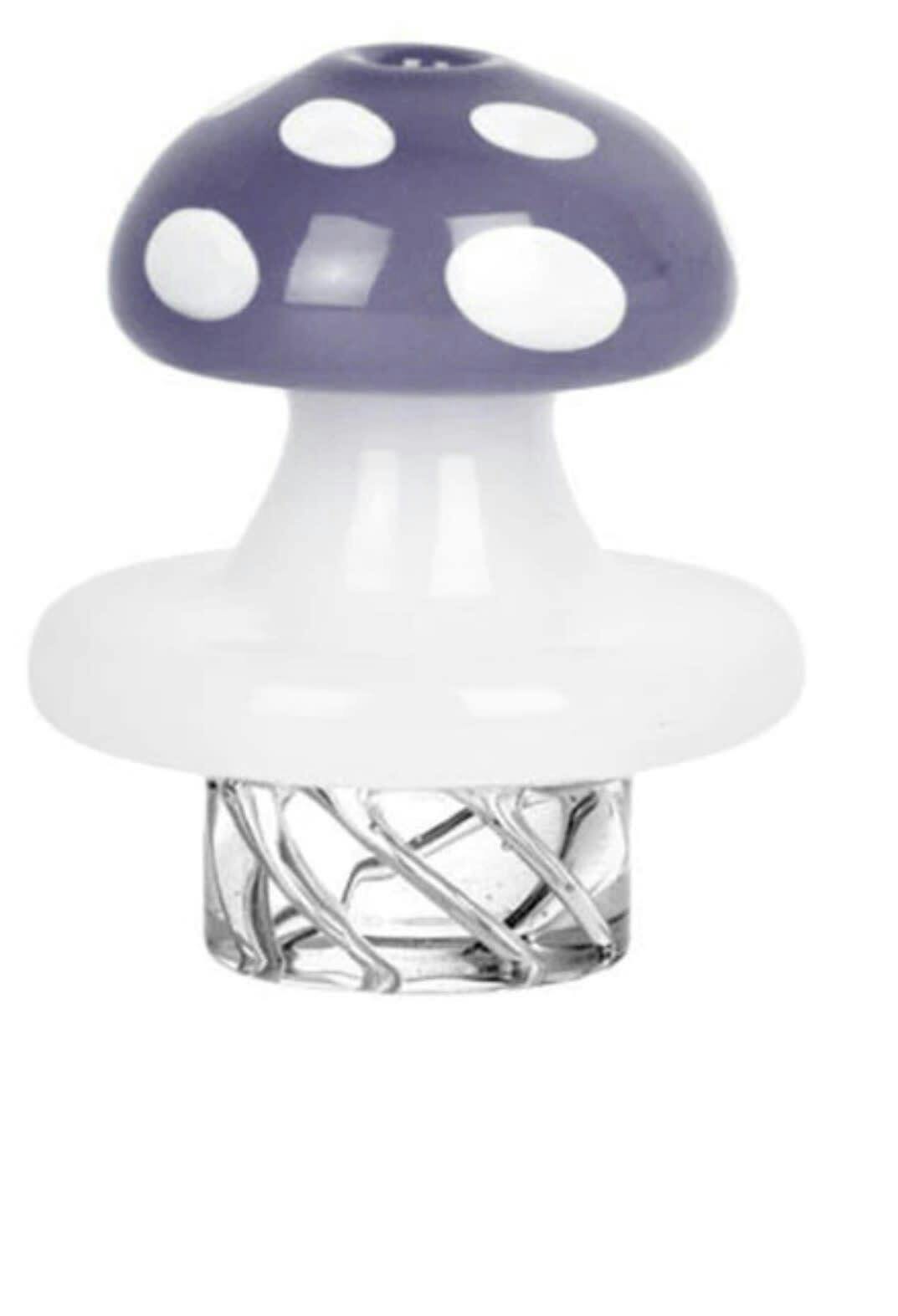 Red Eye Glass Purple Mushroom Whirlpool Carb cap
