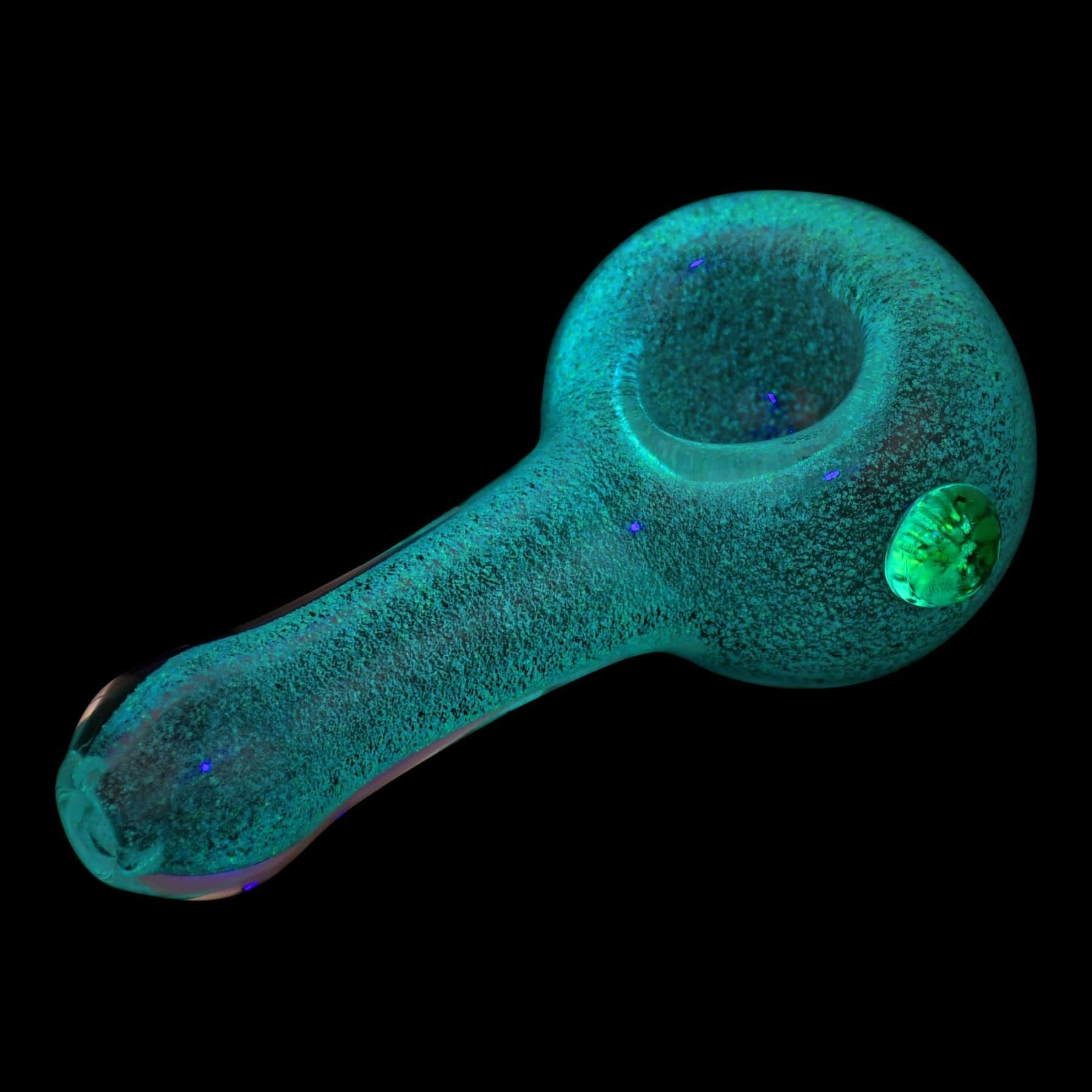 3" Glow-in-the-Dark Dotted Hand Pipe