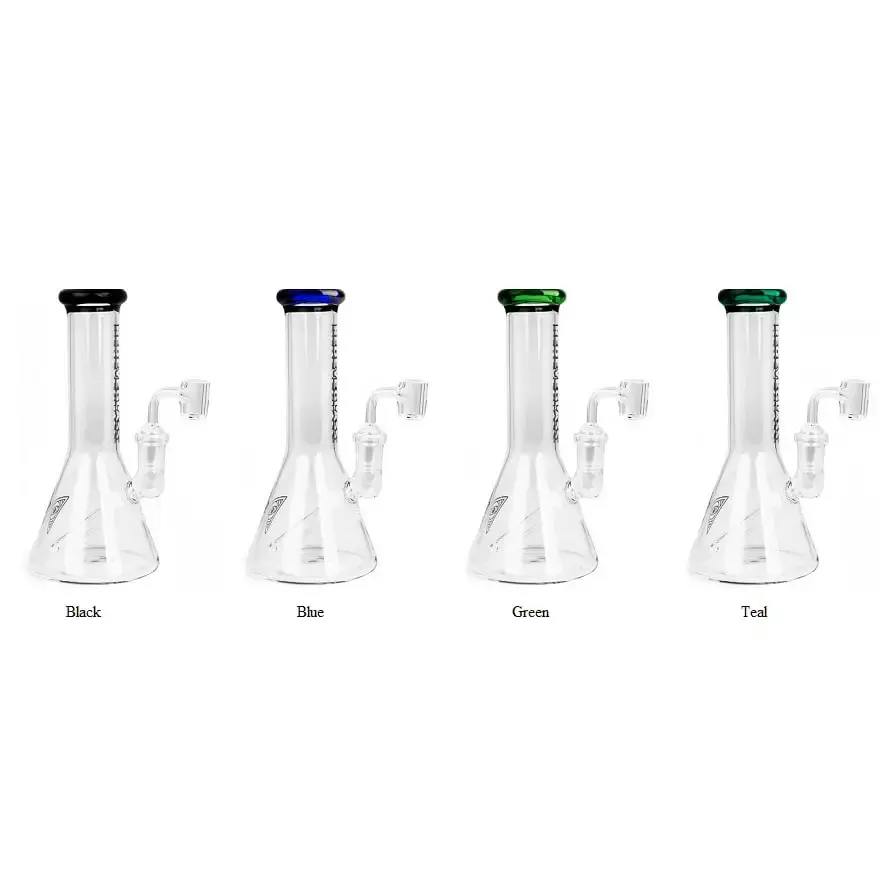 Red Eye Glass 8" Beaker Rig - Black