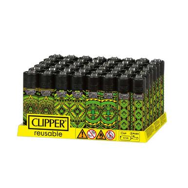 Clipper Azteca Leaves Lighters
