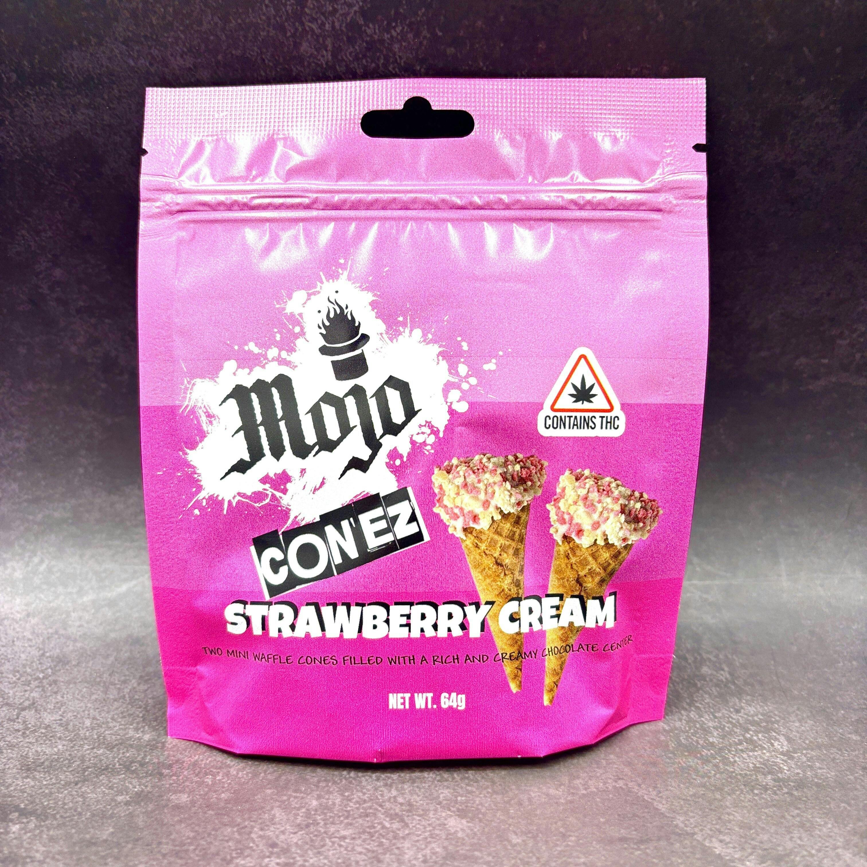 Strawberry Cream | Conez 500mg 2pack | Mojo Kitchen