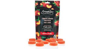 SMOKIEZ Sour Peach Gummies 100mg (10pk)