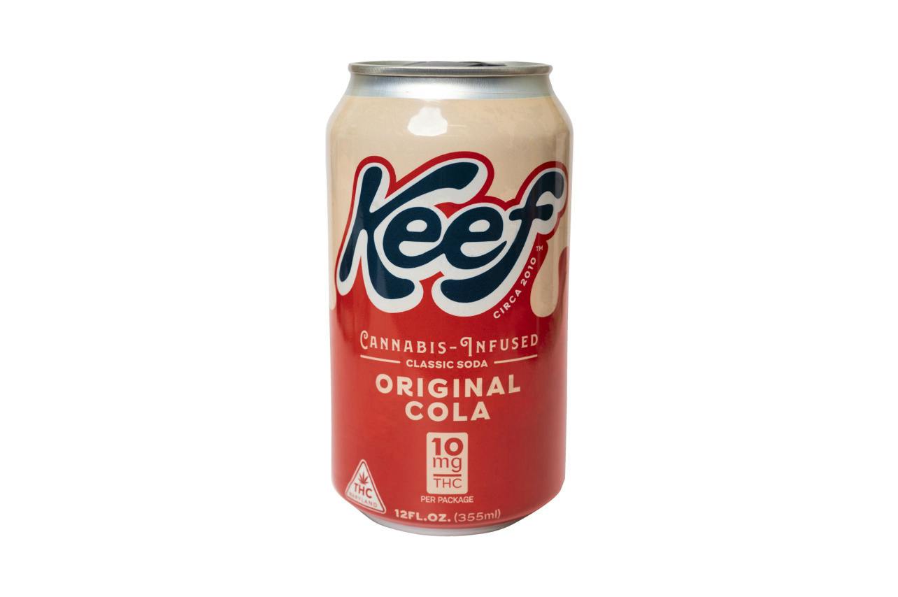KEEF CLASSIC SODA Original Cola 10mg (12oz) at Mary & Main: A Cannabis Dispensary