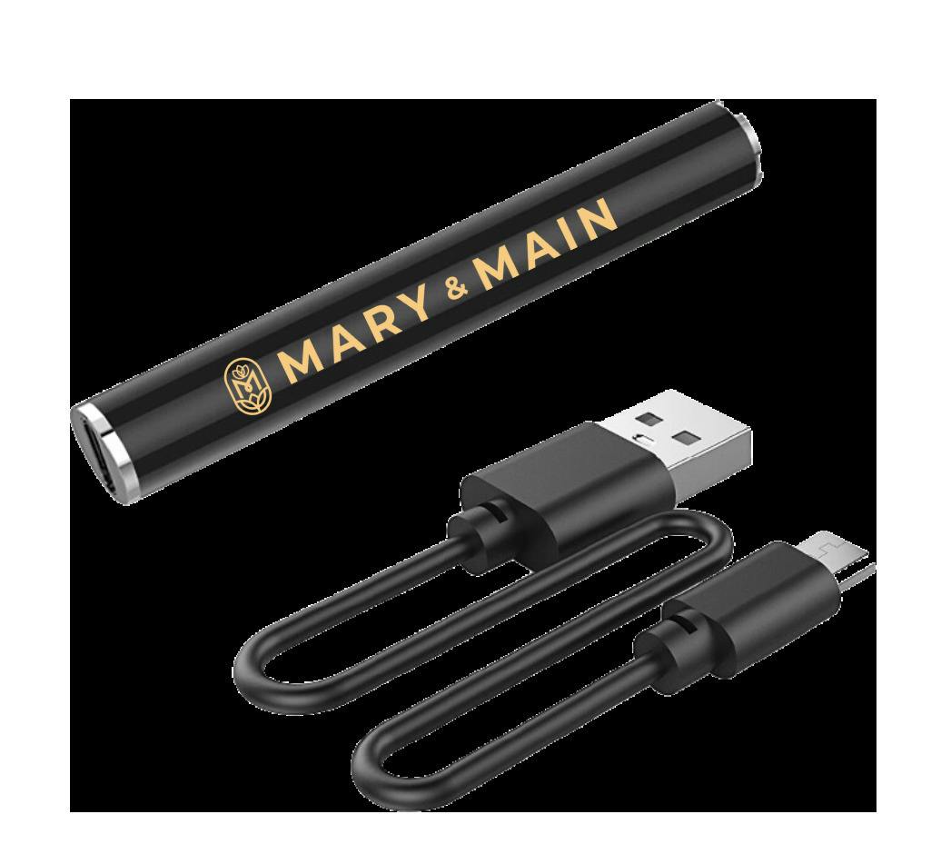 M&M Vaporizer Battery Golden at Mary & Main: A Cannabis Dispensary