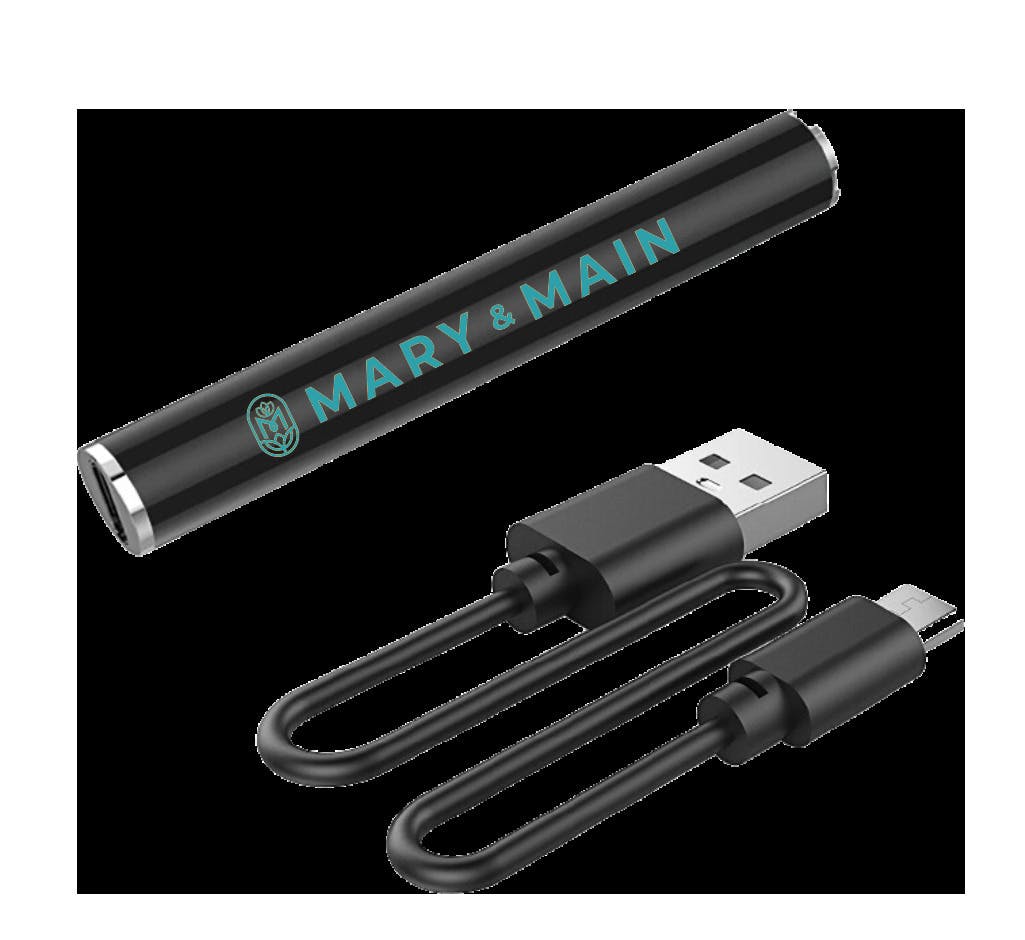 M&M Vaporizer Battery Cyan at Mary & Main: A Cannabis Dispensary